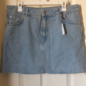 Topshop Jean skirt